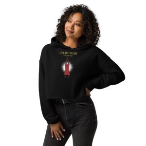 Celtic Night women's cropped hoodie