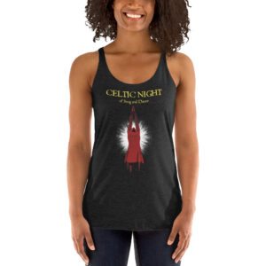 Celtic Night women's racerback tank