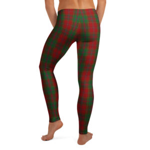 Ireland red tartan women's leggings