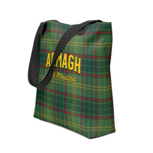 Armagh tartan tote bag
