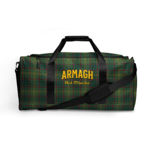 Armagh tartan duffle bag