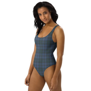 Wicklow tartan one-piece swimsuit