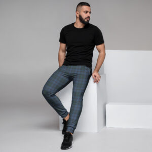 Wicklow tartan men's joggers