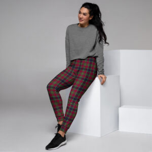 Clare tartan women's joggers