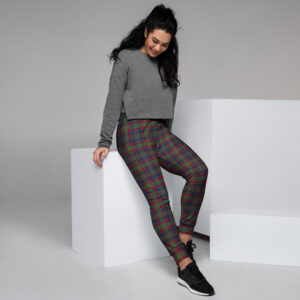 Cork tartan women's joggers