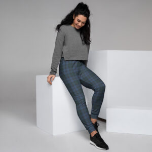 Wicklow tartan women's joggers