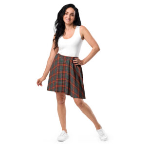 Meath tartan skater skirt