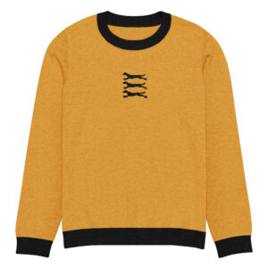 Wolverhampton Wanderers Wolves 1970s style knitted crew neck sweater