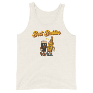 Best Buddies pint & whiskey men's tank top