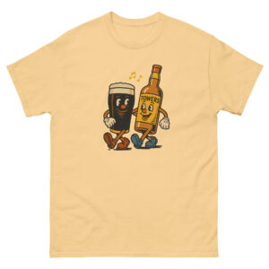 Pint & whiskey unisex t-shirt