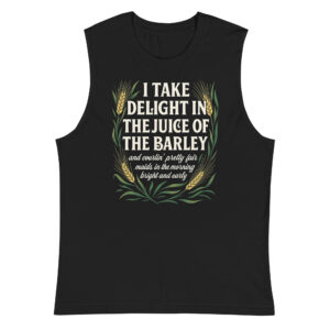 I take delight unisex muscle shirt